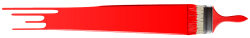 red paintbrush